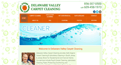 Desktop Screenshot of delawarevalleycarpetcleaning.com