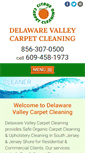 Mobile Screenshot of delawarevalleycarpetcleaning.com